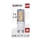 Satco 35 Watt JCD LED Lamp, Clear, 3000K, G9 Base, 120 Volt S11230 - alternate 3
